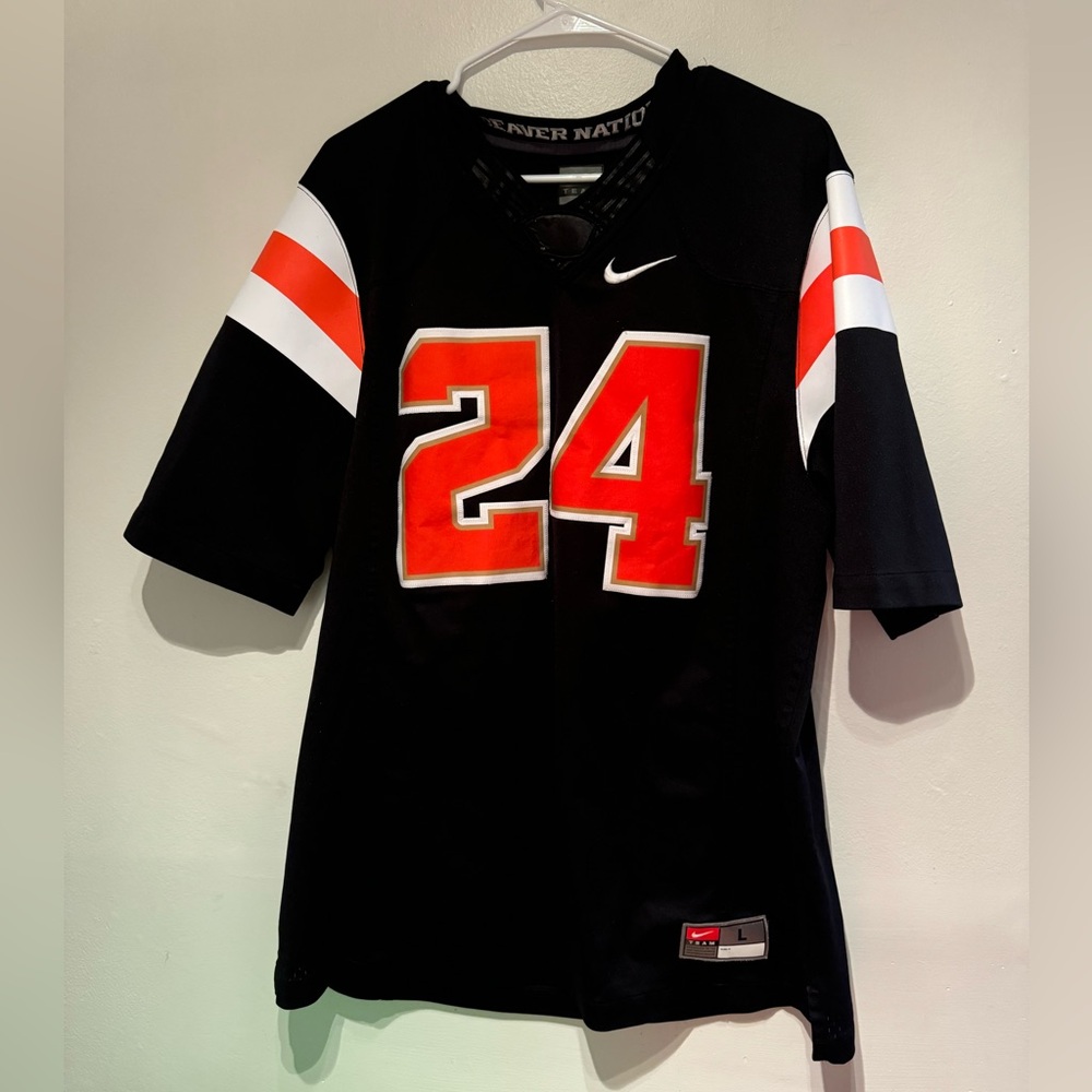 Nike Oregon State Beavers Men’s L Football Jersey #24